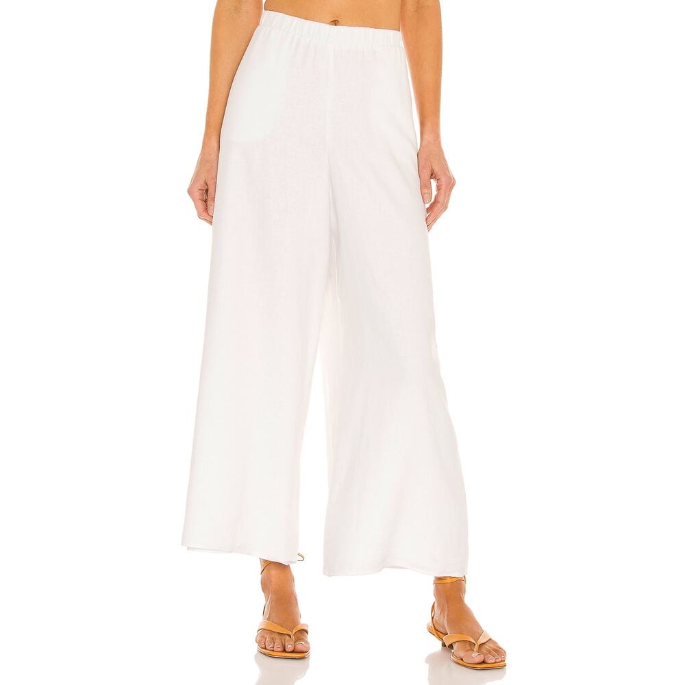 Show Me Your Mumu White 'Kick Back' Pants Size S - NWT